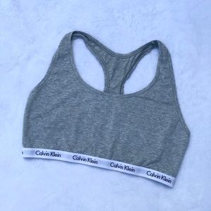 Gray Calvin Klein Bralette
